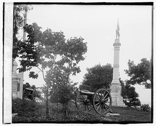 3rd Maryland Infantry, U.S.A. & Latrobe's Battery, C.S.A. monument, Chattanooga, Tennessee