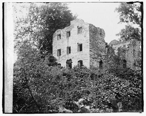 Remains of old mill on Potomac