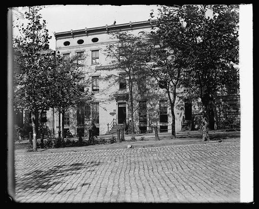 Webster Law building, home of Danl. Webster, 6th & La. Ave., [Washington, D.C.