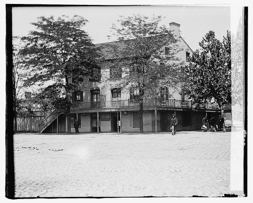 Old house, water [...], SW, [Washington, D.C.