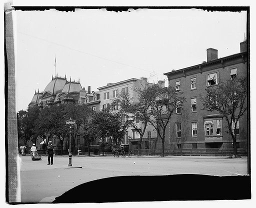 Street corner, Executive Ave.