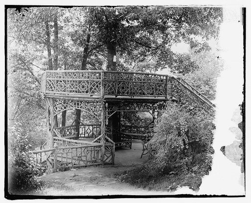 Cabin John's rustic bridge