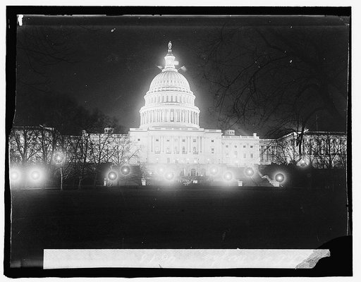 Capitol at night