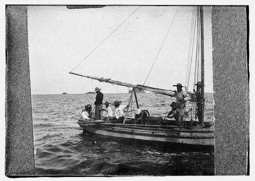 Men on boat
