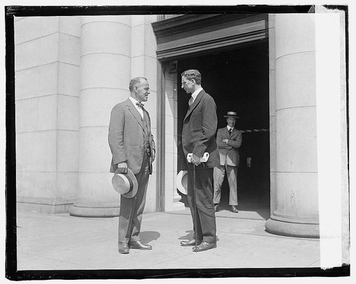 President of Irish Republic and Daniel O. Cromwell