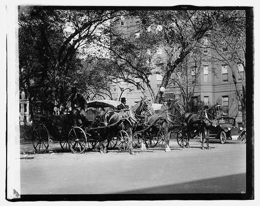 Car Stand, McPherson Sq., [Washington, D.C.