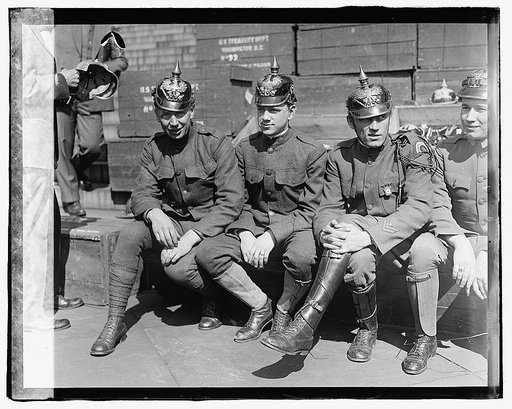 Helmets used in Victory Loan
