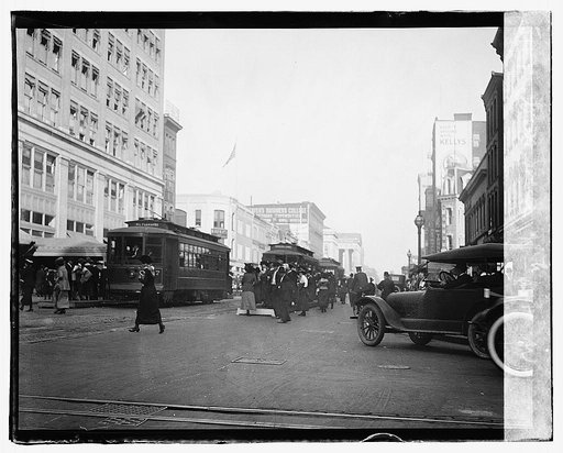 Street Scene, 11th and F, NW, [Washington, D.C.