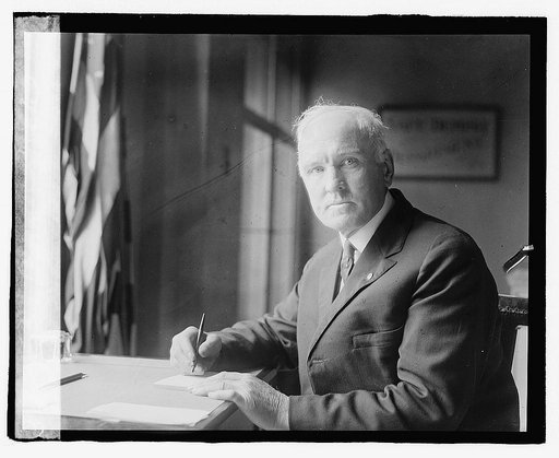 Pat Crowe at desk