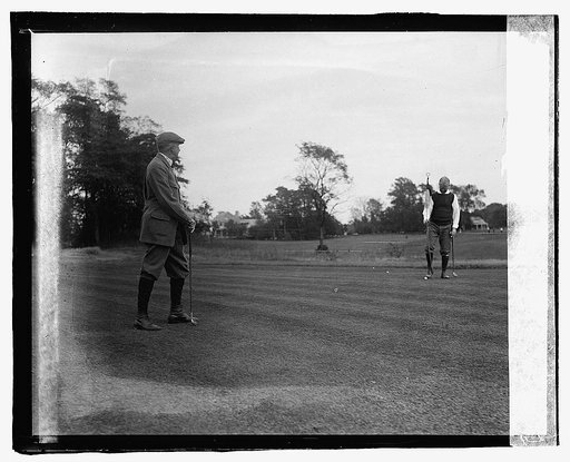 Gillette [i.e., Gillett], Golf, Chevy Chase, [Maryland
