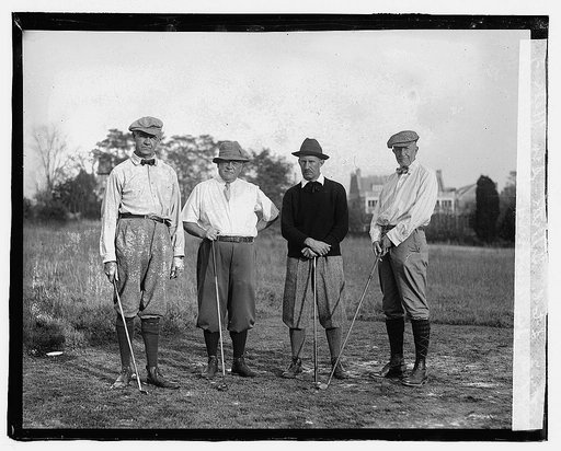 L to R: Gillette [Gillett], Sen. Hale, Sen. Newberry, Sen. Hitchcock