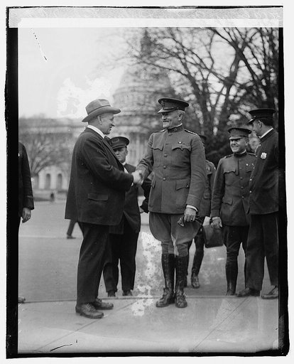 General Pershing & Julius Kahn of Cal.