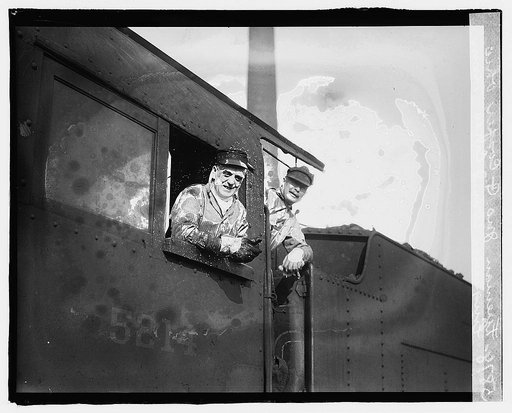 Fireman Jus. G. Cooper, Ohio, Engineer, WM J. Carss, Minn.