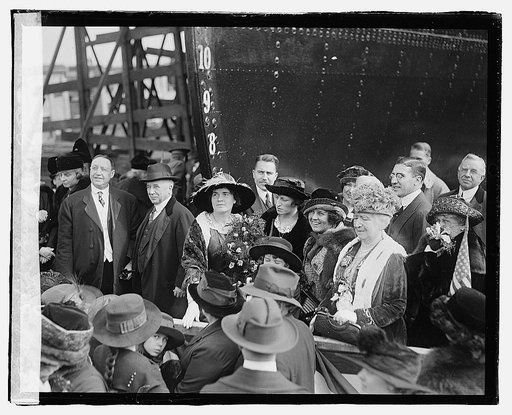 Va. Ship launching of E.A. Morse