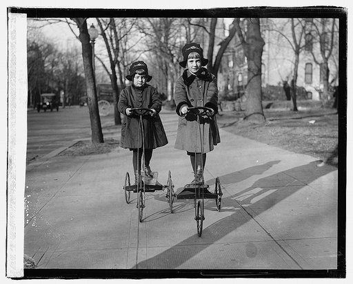 Children of Roger Nielson, Danish Legation; Rita & Ruth