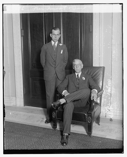 Sen. Smoot & son