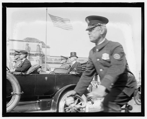 Gen. Pershing's arrival, Wash. D.C.