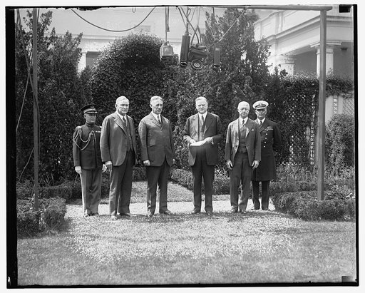 Pres. Hoover & group