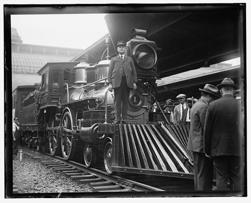 Train in station