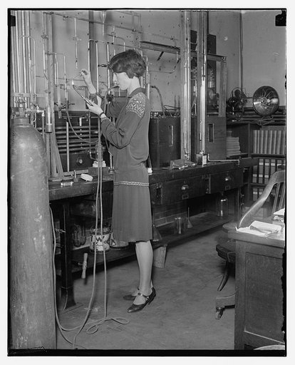 Woman scientist