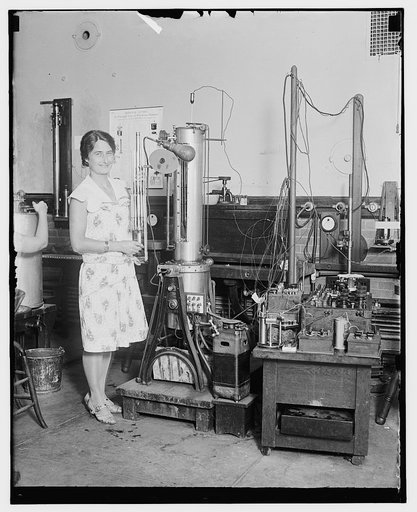 Woman scientist