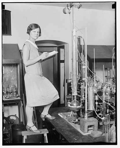 Woman scientist