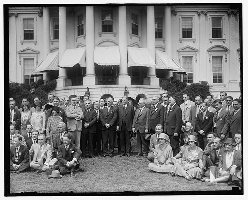 Group outside White House