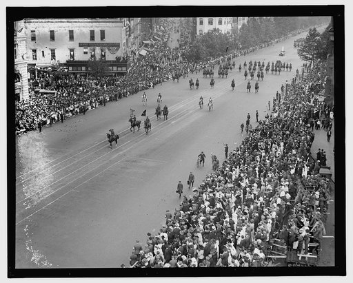 Pershing parade