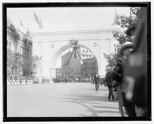 Pershing parade, Wash. D.C.