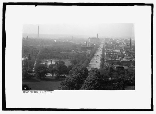 Pa. Ave from Capitol