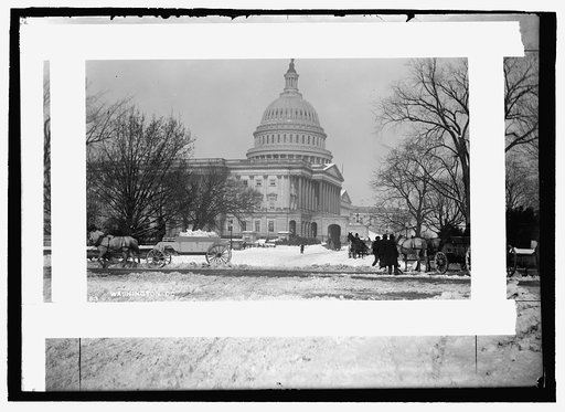 Snow scene, Capitol