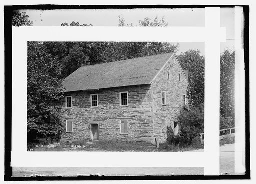 Rock Creek Park, old mill