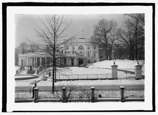 East entrance White House