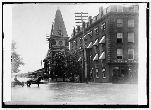 Pa. Ave. in Johnston [i.e Johnstown?] Flood. [Washington, D.C.