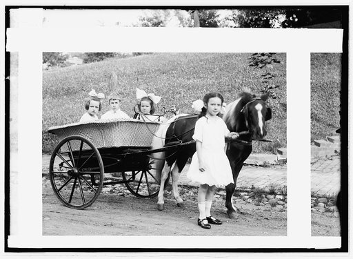 Dorothy in Lindsay's [pony cab