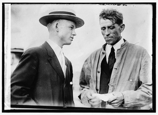 C.M. Wood, Aviator; Lt. Deloitt Milling