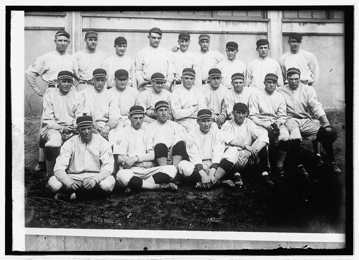 Wash. Base Ball Club group