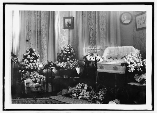 Chas. F. Roberts, baby funeral