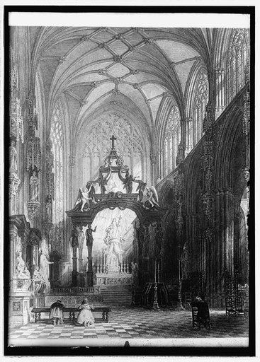 Chapel of St. Gudule, Brussels, Belgium