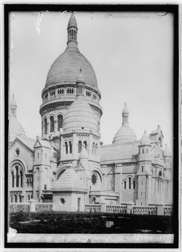 Montmartre, Paris. Cathedral of Sacred Heart