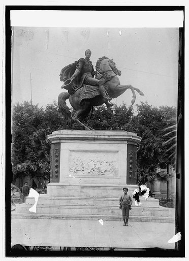 Peru. Statue of Bolivar, Lima