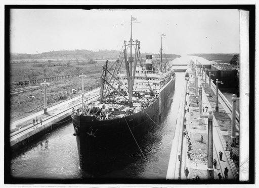 Panama Canal. Gatun Lock