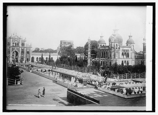 Asia. India, Lucknow. Garden of Moosa bagh, Emeambad[?