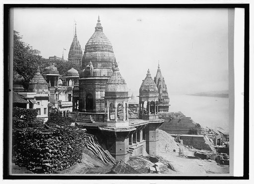 Asia. India, Calcutta burning Ghat