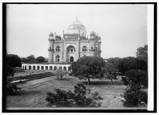 Asia. India, Palace at Delhi