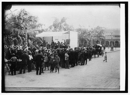 Peru, lottery drawing at Lima
