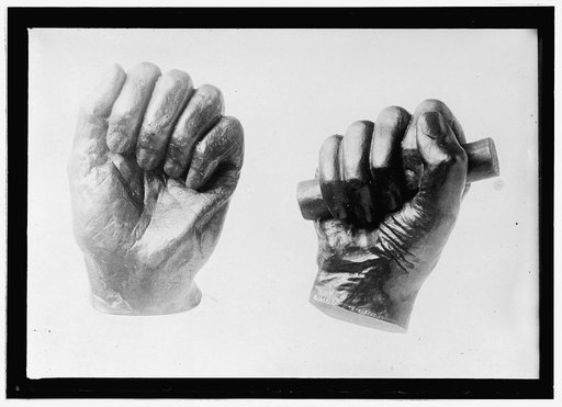 Cast of Abraham Lincoln's right hand