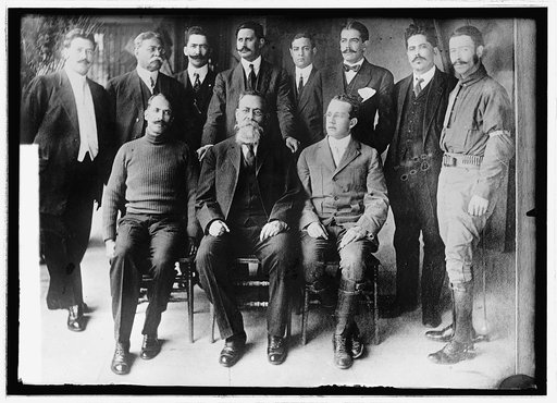 Caranza of Mexico & aides