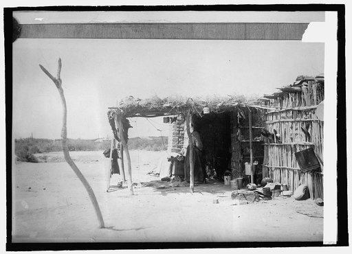 A Peon's palace, a shack on the Mesa, Mexico