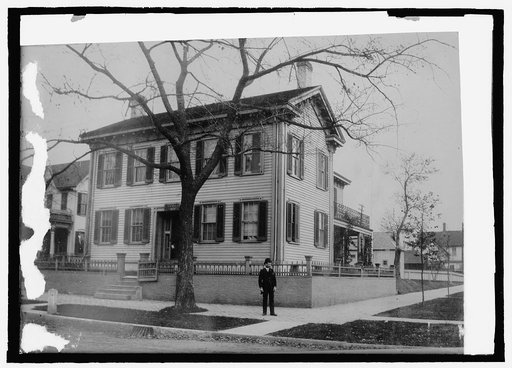 Lincoln House, Springfield, Ill. as it appeared in 1893, owned by state